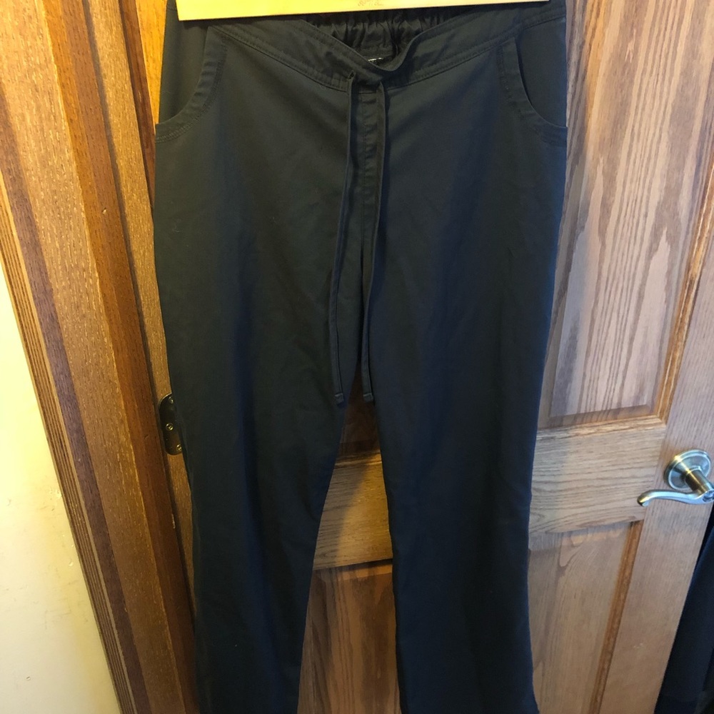 Greys anatomy black scrub pants